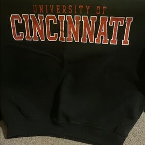 University of Cincinnati Black Sweatshirt